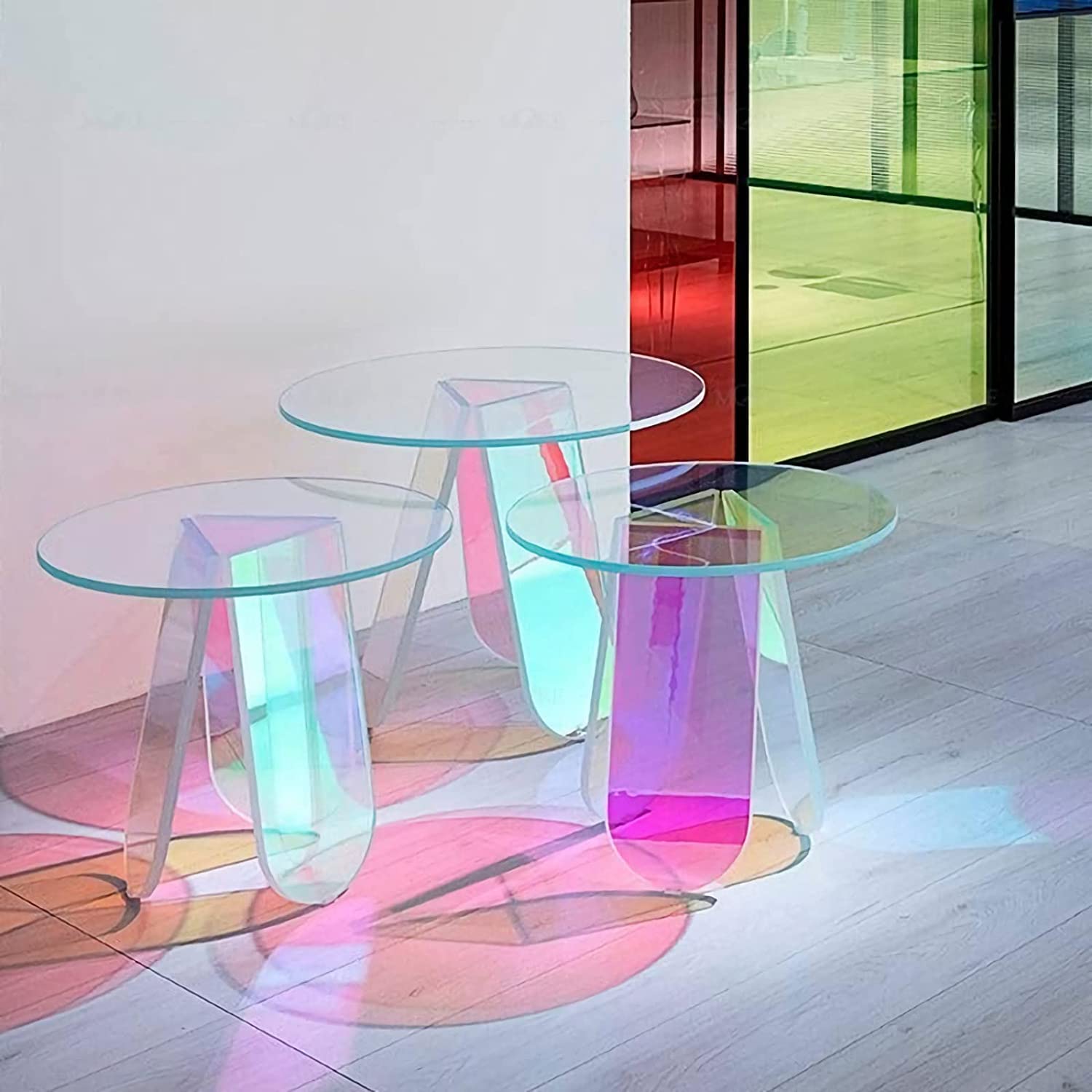Rainbow Color Coffee Table