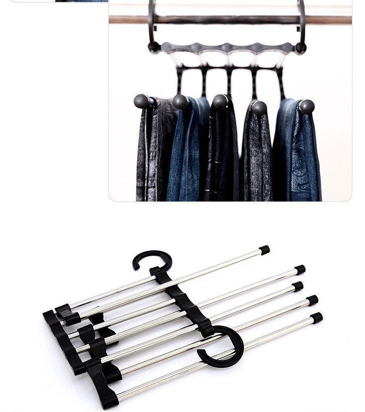 5 In 1 Wardrobe Multi-functional Clothes Hangers
