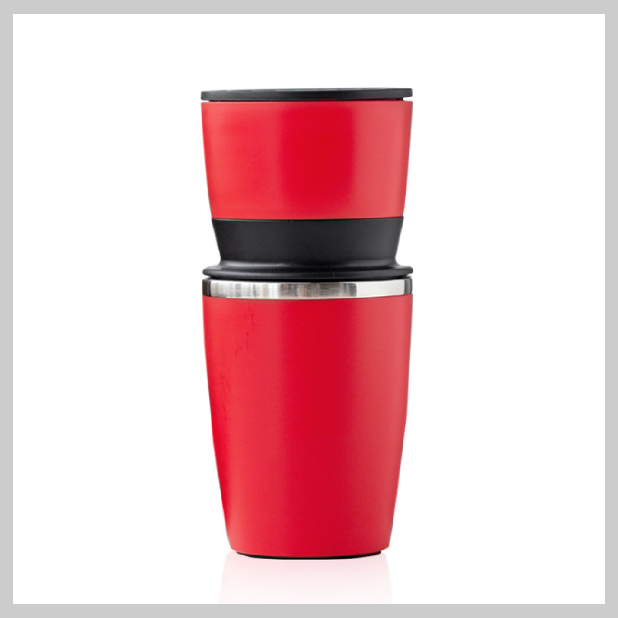 Portable Coffee Beans Grinder (Red)