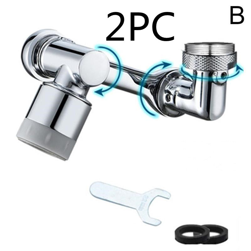Multifunction Faucet Extender Swivel Splash Resistant Shower