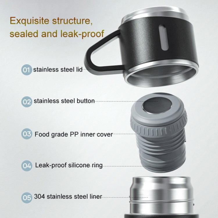Stainless Steel Thermos Cup Portable Business Tea Cup Gift Box Set