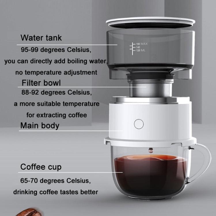 Mini Portable Drip Coffee Machine (White)