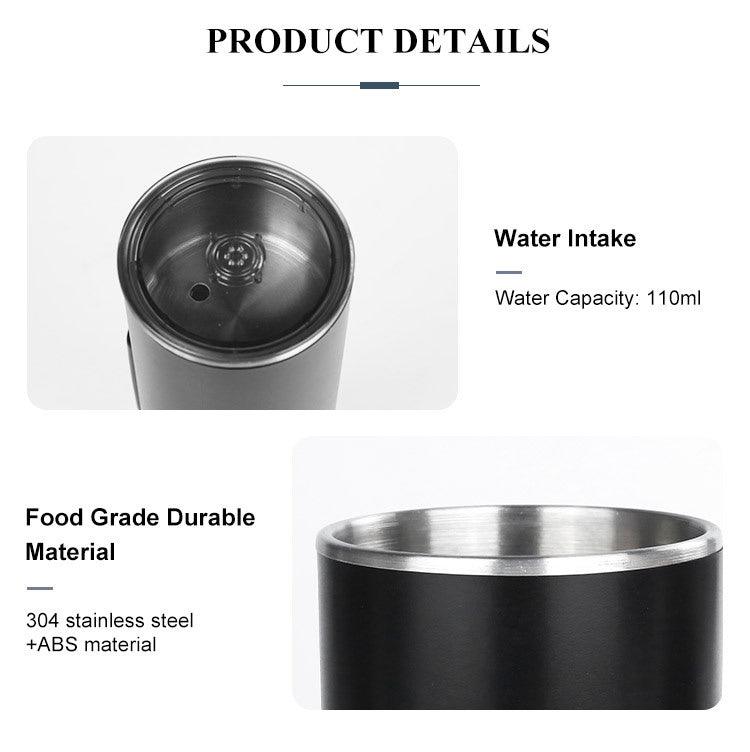 Portable Universal Automatic Espresso Capsule Coffee Maker (Black)