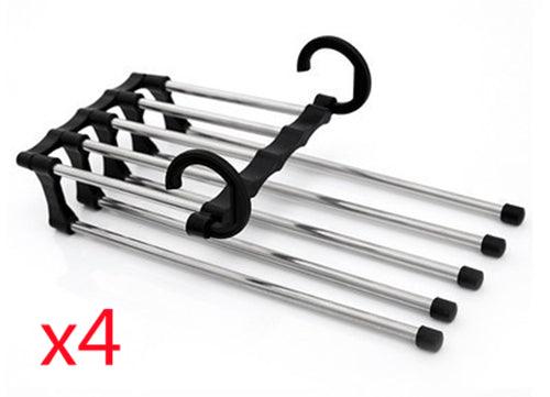 5 In 1 Wardrobe Multi-functional Clothes Hangers